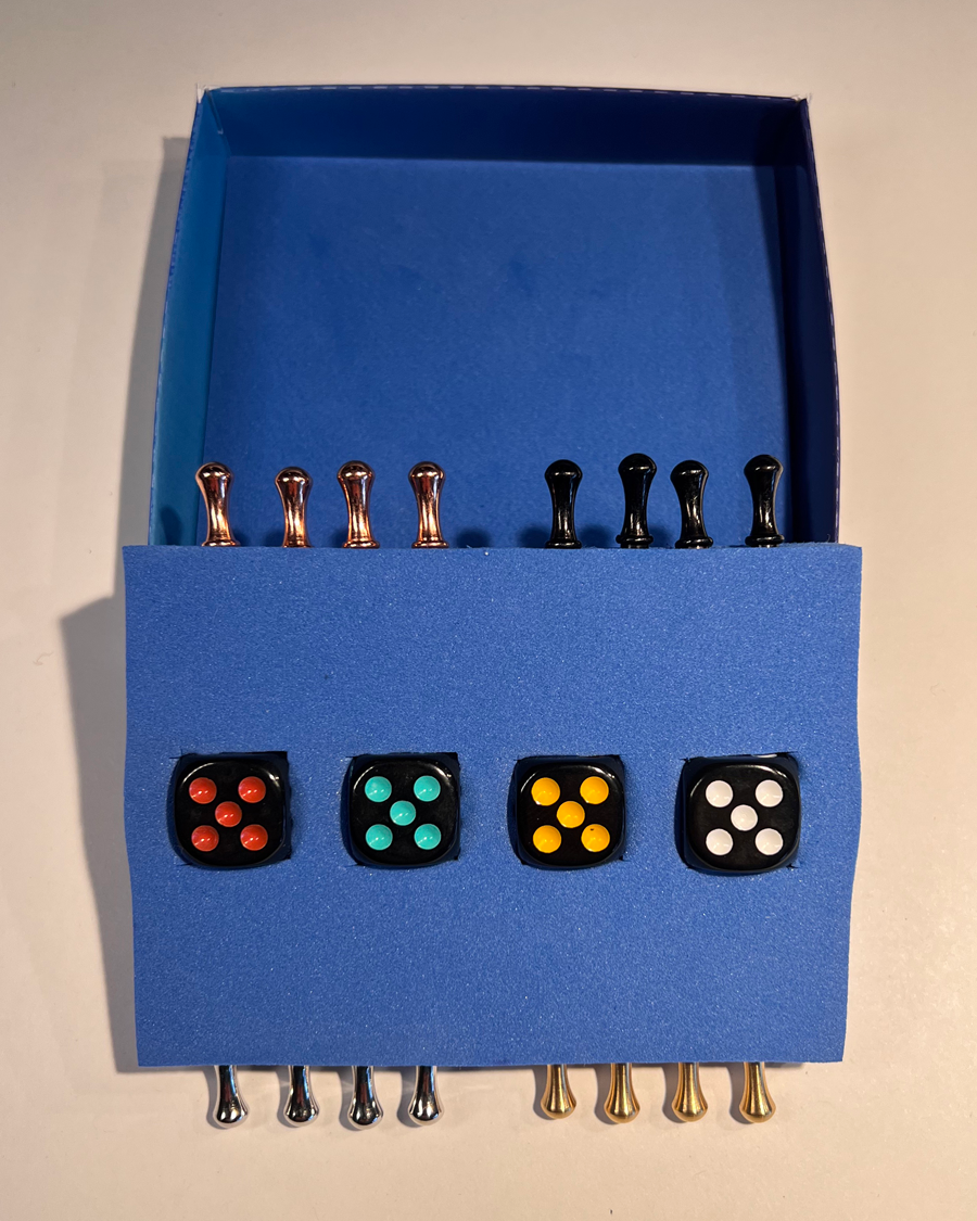 Peg & Dice Kit - 4 player